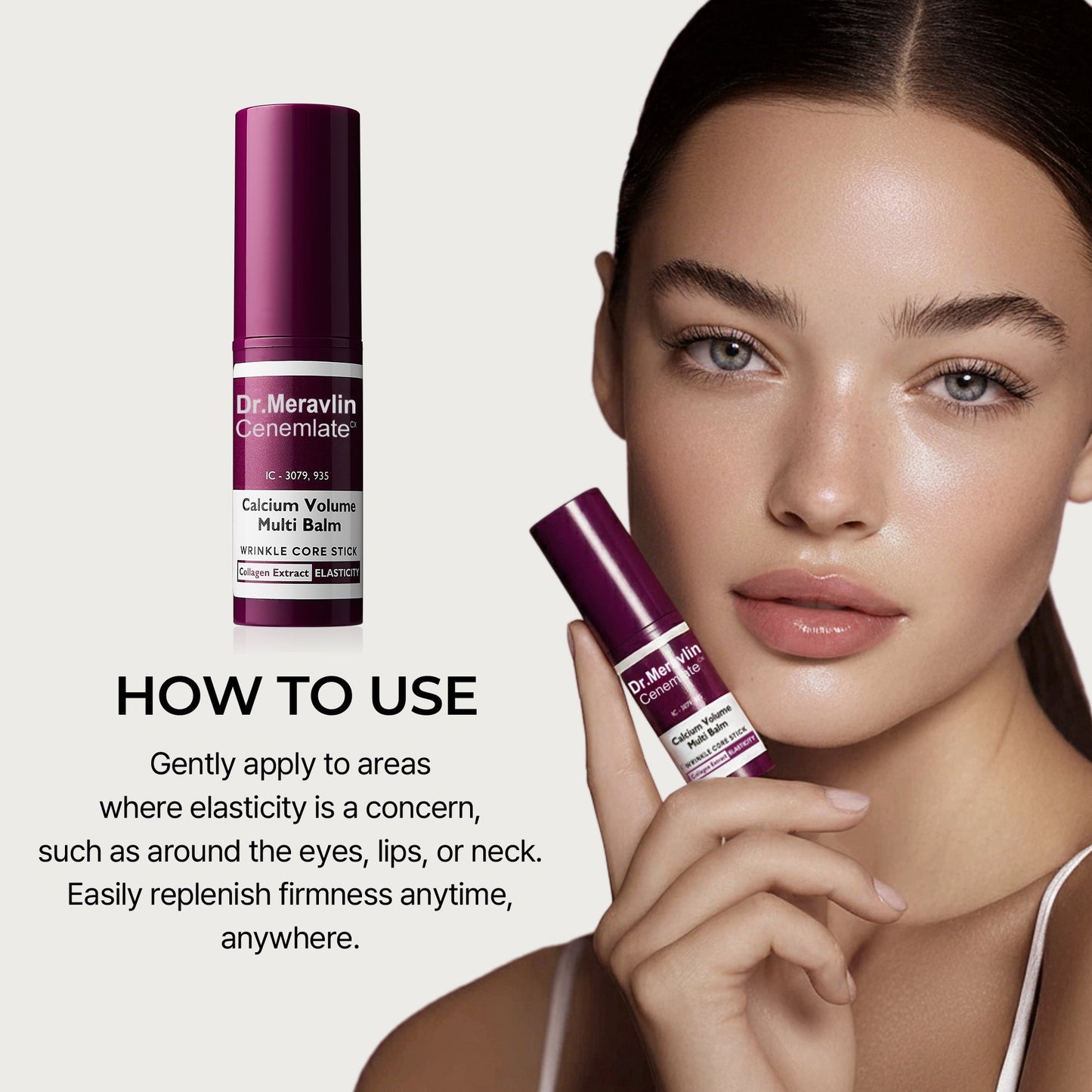 💕 BUY 1 GET 1✨ Calcium Multi Balm – Anti-Aging & Wrinkle Fix Stick