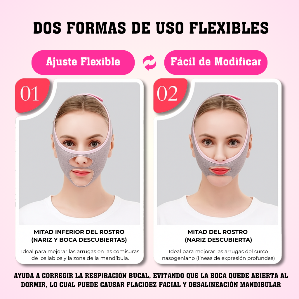(Súper Oferta) Máscara V-Line Para Afinar El Rostro