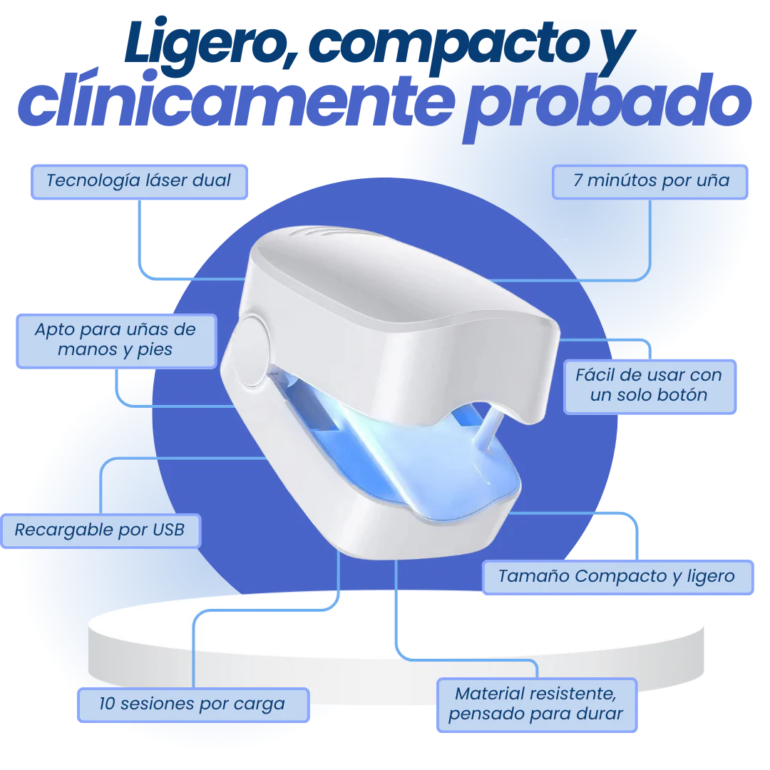 2 Lámparas Laser para Uñas