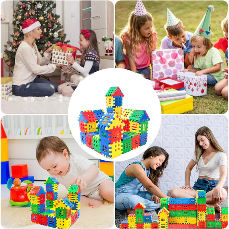 😍🎁Bloques de construcción entrelazados en relieve🎁😍