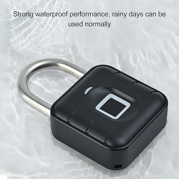 🔐Cerradura de Armario de Huellas Dactilares a Prueba de Agua🔥