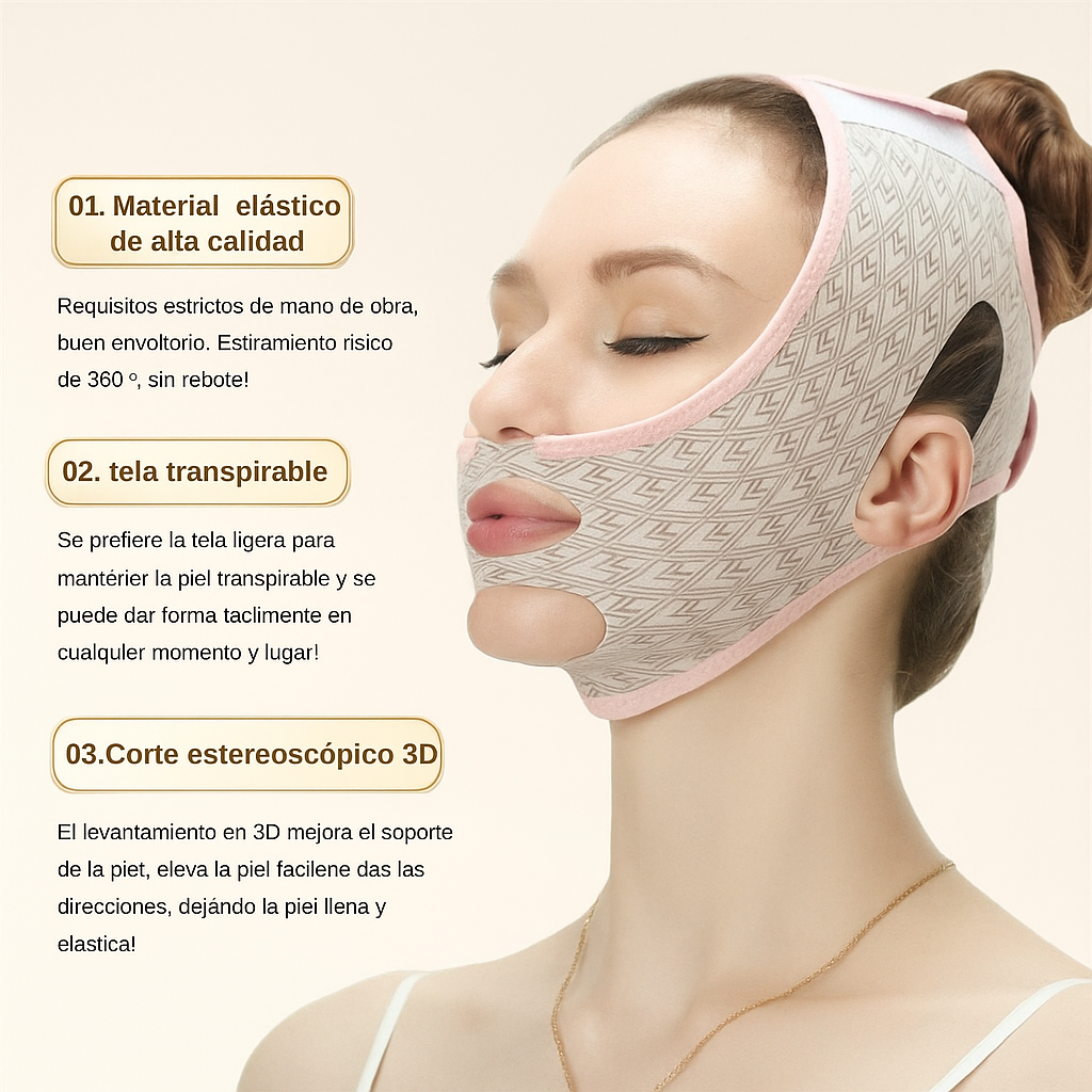 (Súper Oferta) Máscara V-Line Para Afinar El Rostro