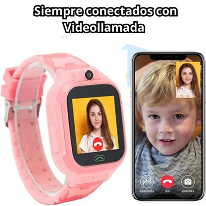 ⌚📞 RELOJ GPS ORIGINAL PARA NIÑOS|LOCALIZA, LLAMA Y CAPTURA MOMENTOS + SIM 4G GRATIS 📍📸