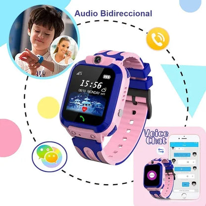 ⌚📞 RELOJ GPS ORIGINAL PARA NIÑOS|LOCALIZA, LLAMA Y CAPTURA MOMENTOS + SIM 4G GRATIS 📍📸