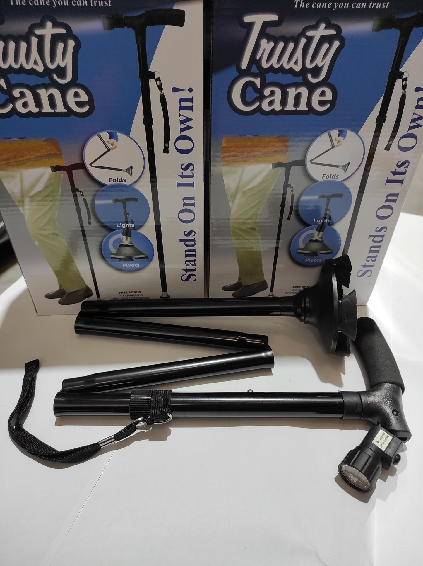 Bastón Plegable con luz LED