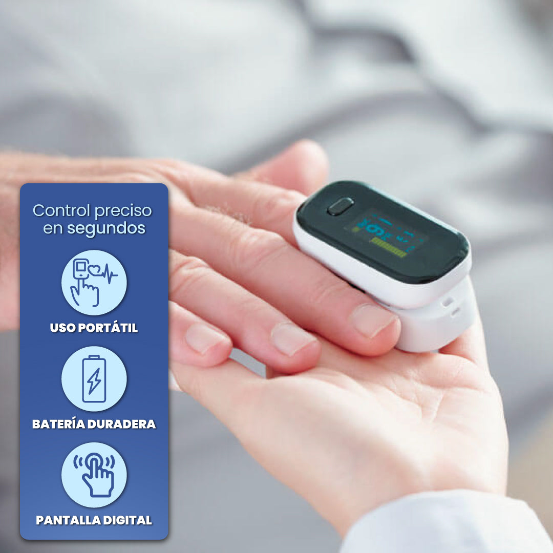 Monitor de Oxígeno y Pulso - Digital Oximeter™