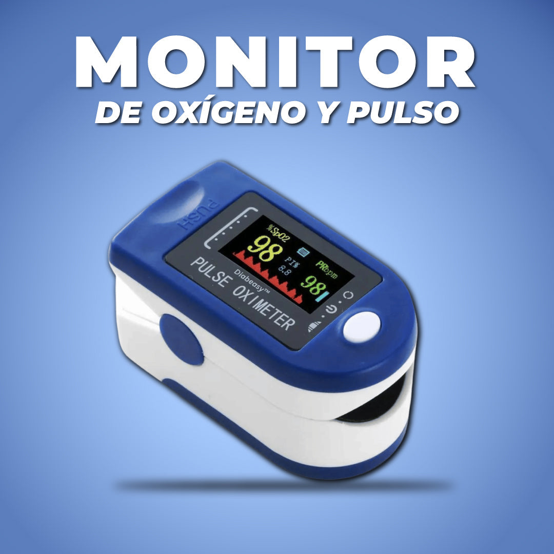 Monitor de Oxígeno y Pulso - Digital Oximeter™