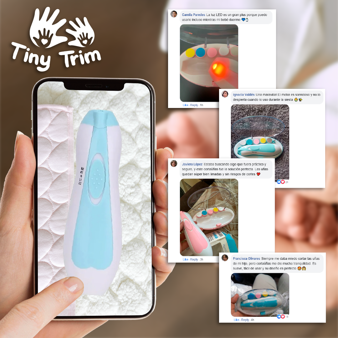 TinyTrim™ - Cortador de Uñas para Bebes