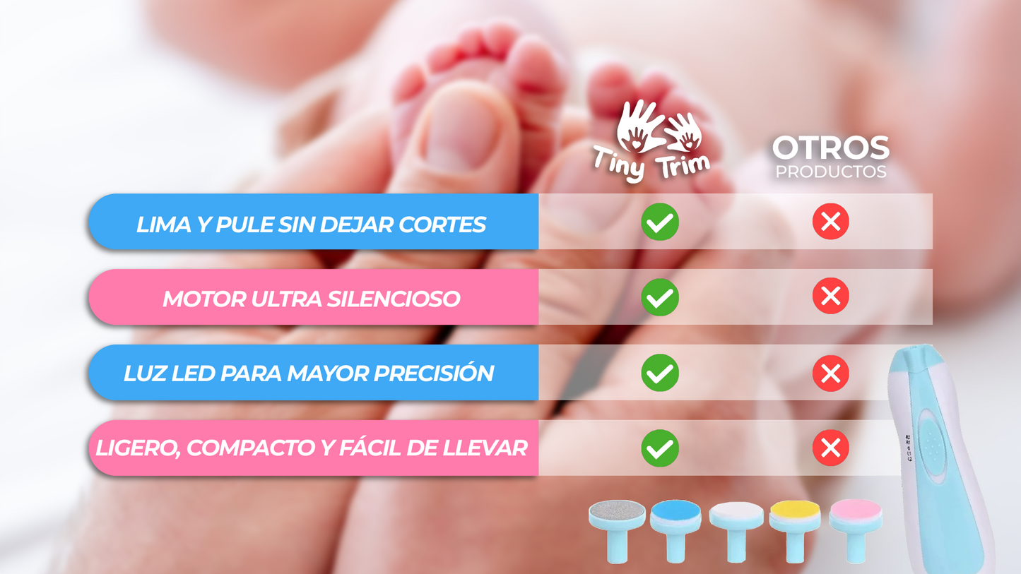 TinyTrim™ - Cortador de Uñas para Bebes