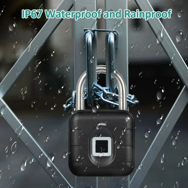 🔐Cerradura de Armario de Huellas Dactilares a Prueba de Agua🔥