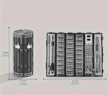 🔥Juego de destornilladores multifuncionales de acero de precisión 128 en 1🔥-50% oferta exclusiva